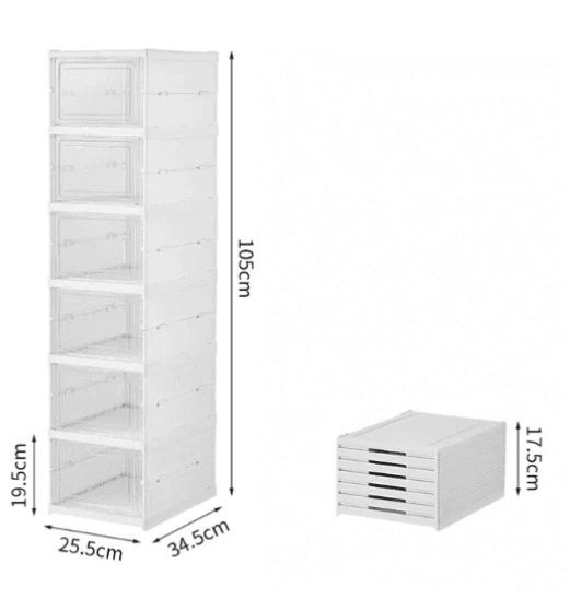 ORGANIZADOR  DE  CALZADO  6 NIVELES