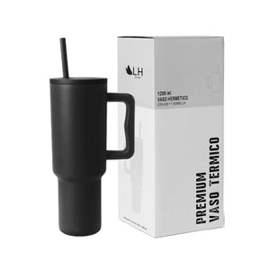 Vaso Térmico Premium 1200ml Negro